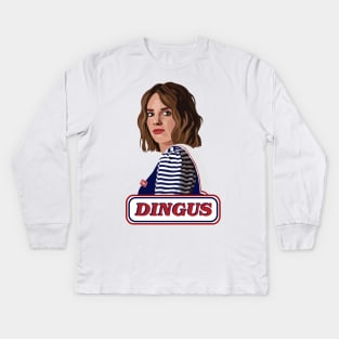 Stranger Things Dingus Kids Long Sleeve T-Shirt